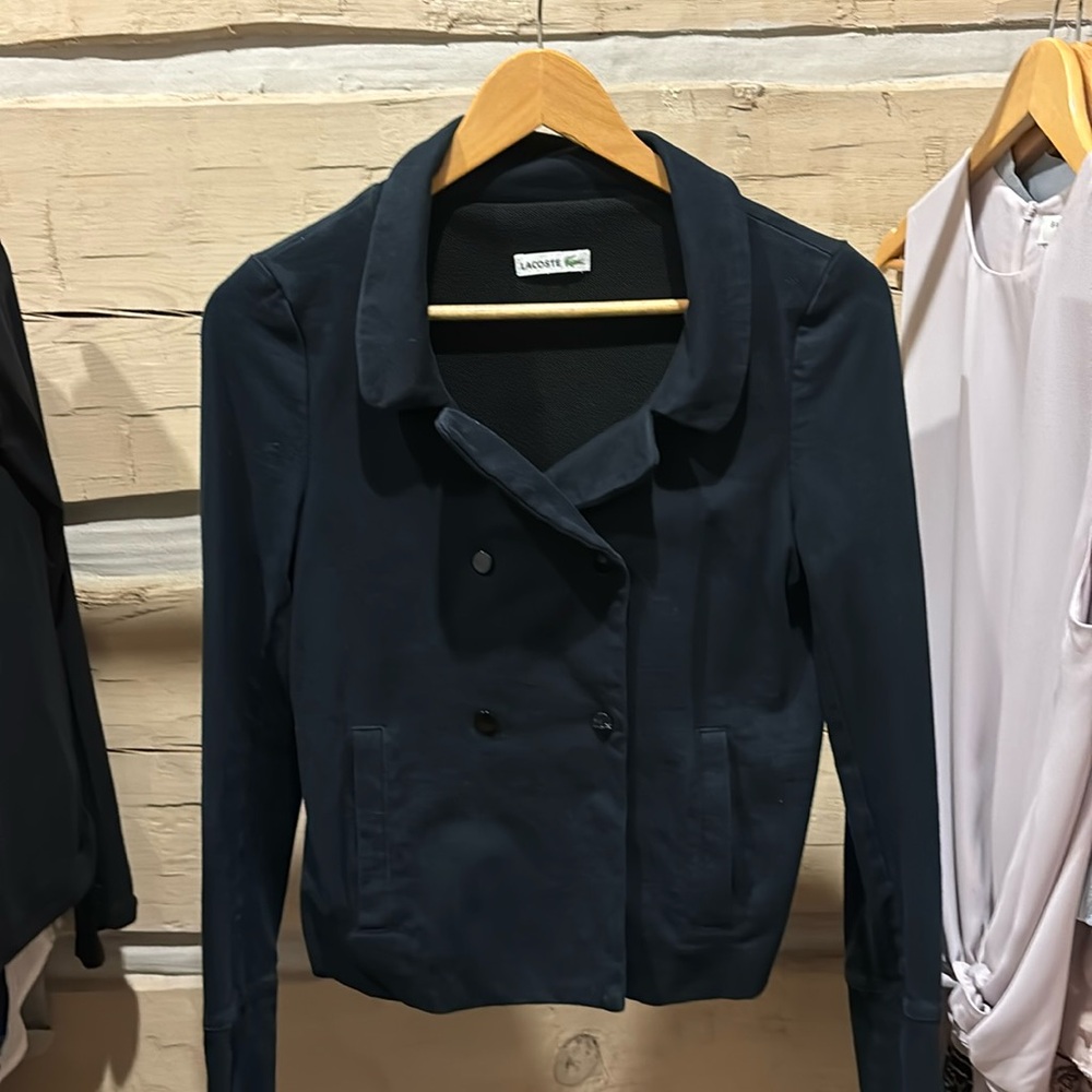 Lacoste Cotton Jacket Navy
